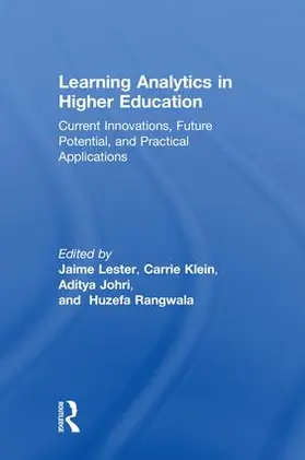 Lester / Klein / Johri |  Learning Analytics in Higher Education | Buch |  Sack Fachmedien