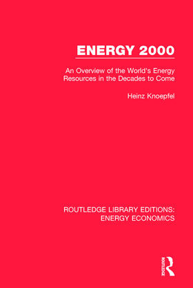 Knoepfel | Energy 2000 | Buch | sack.de