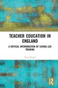 Brown |  Teacher Education in England | Buch |  Sack Fachmedien