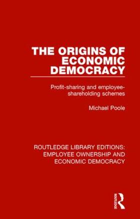 Poole | The Origins of Economic Democracy | Buch | 978-1-138-30789-6 | sack.de