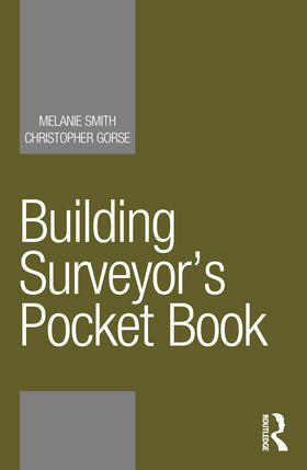Gorse / Smith | Building Surveyor's Pocket Book | Buch | 978-1-138-30791-9 | sack.de