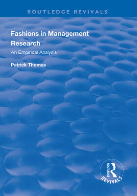 Thomas | Fashions in Management Research | Buch | 978-1-138-31064-3 | sack.de