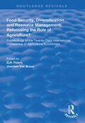 Peters / Braun |  Food Security, Diversification and Resource Management: Refocusing the Role of Agriculture? | Buch |  Sack Fachmedien