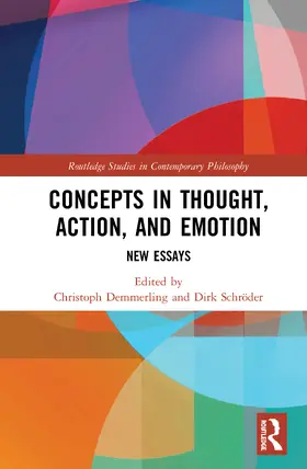 Demmerling / Schröder | Concepts in Thought, Action, and Emotion | Buch | 978-1-138-31608-9 | sack.de