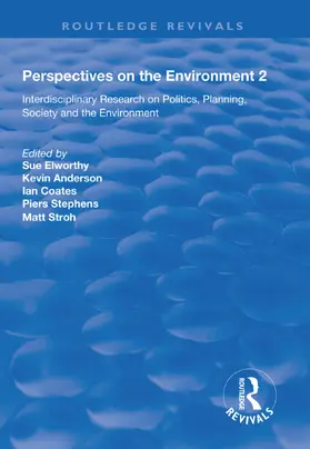 Elworthy / Anderson / Coates |  Perspectives on the Environment (Volume 2) | Buch |  Sack Fachmedien