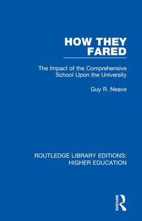 Neave |  How They Fared | Buch |  Sack Fachmedien