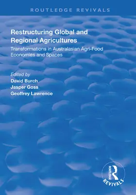 Burch / Goss / Lawrence | Restructuring Global and Regional Agricultures | Buch | 978-1-138-32888-4 | sack.de