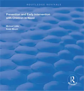 Little / Mount |  Prevention and Early Intervention with Children in Need | Buch |  Sack Fachmedien