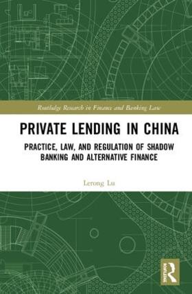 Lu | Private Lending in China | Buch | 978-1-138-33165-5 | sack.de