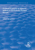 Swinnen |  Political Economy of Agrarian Reform in Central and Eastern Europe | Buch |  Sack Fachmedien