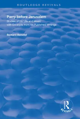 Benoliel | Parry Before Jerusalem | Buch | 978-1-138-33284-3 | www.sack.de