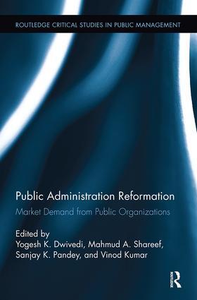 Dwivedi / Shareef / Pandey |  Public Administration Reformation | Buch |  Sack Fachmedien