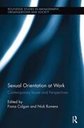 Colgan / Rumens |  Sexual Orientation at Work | Buch |  Sack Fachmedien