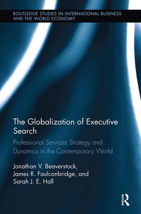 Beaverstock / Faulconbridge / Hall | The Globalization of Executive Search | Buch | 978-1-138-34017-6 | sack.de