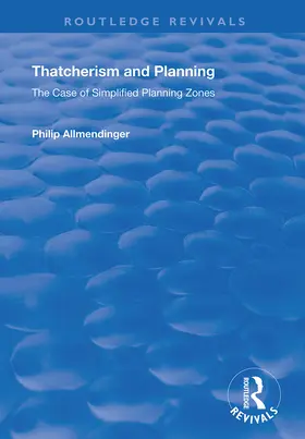 Allmendinger | Thatcherism and Planning | Buch | 978-1-138-34424-2 | www.sack.de