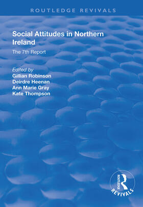 Robinson / Heenan / Thompson |  Social Attitudes in Northern Ireland | Buch |  Sack Fachmedien