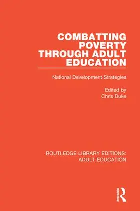 Duke |  Combatting Poverty Through Adult Education | Buch |  Sack Fachmedien