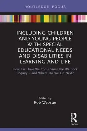 Webster |  Including Children and Young People with Special Educational Needs and Disabilities in Learning and Life | Buch |  Sack Fachmedien