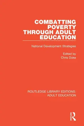 Duke |  Combatting Poverty Through Adult Education | Buch |  Sack Fachmedien