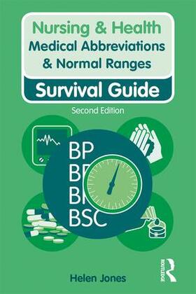 Jones | Medical Abbreviations & Normal Ranges | Buch | 978-1-138-35197-4 | sack.de