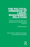 Saunders |  The Political Dimension of Labor-Management Relations | Buch |  Sack Fachmedien