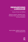 Cameron / Frazer / Harvey |  Researching Language | Buch |  Sack Fachmedien
