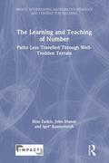 Zazkis / Mason / Kontorovich |  The Learning and Teaching of Number | Buch |  Sack Fachmedien