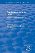 Elliott / Spezzano |  Psychoanalysis at its Limits | Buch |  Sack Fachmedien