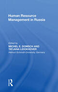 Domsch / Lidokhover |  Human Resource Management in Russia | Buch |  Sack Fachmedien