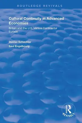 Schachter | Cultural Continuity in Advanced Economies | Buch | 978-1-138-35679-5 | www.sack.de