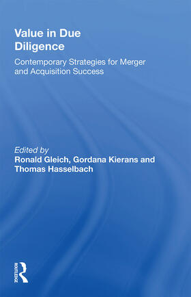 Kierans / Gleich | Value in Due Diligence | Buch | 978-1-138-35857-7 | sack.de