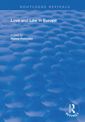 Petersen |  Love and Law in Europe | Buch |  Sack Fachmedien