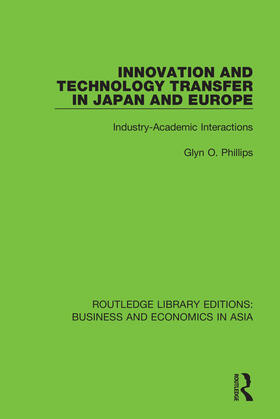 Phillips |  Innovation and Technology Transfer in Japan and Europe | Buch |  Sack Fachmedien