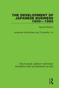 Hirschmeier / Yui |  The Development of Japanese Business, 1600-1980 | Buch |  Sack Fachmedien
