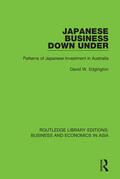 Edgington |  Japanese Business Down Under | Buch |  Sack Fachmedien