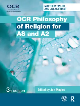Oliphant / Mayled / Taylor |  OCR Philosophy of Religion for AS and A2 | Buch |  Sack Fachmedien