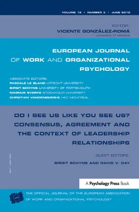 Schyns / Day |  Do I See Us Like You See Us? Consensus, Agreement, and the Context of Leadership Relationships | Buch |  Sack Fachmedien