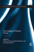 Ewing / Rowbottom / Tham |  The Funding of Political Parties | Buch |  Sack Fachmedien