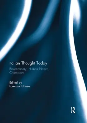 Chiesa |  Italian Thought Today | Buch |  Sack Fachmedien