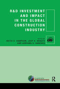 Hampson / Kraatz / Sanchez |  R&D Investment and Impact in the Global Construction Industry | Buch |  Sack Fachmedien