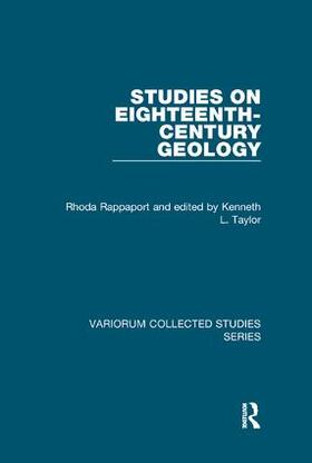 Taylor / Rappaport |  Studies on Eighteenth-Century Geology | Buch |  Sack Fachmedien
