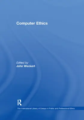 Weckert |  Computer Ethics | Buch |  Sack Fachmedien