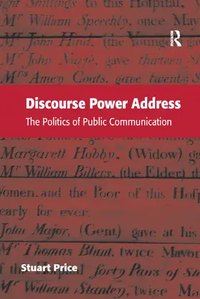 Price |  Discourse Power Address | Buch |  Sack Fachmedien