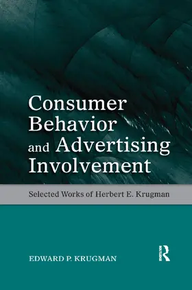 Krugman |  Consumer Behavior and Advertising Involvement | Buch |  Sack Fachmedien