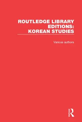  Routledge Library Editions: Korean Studies | Buch |  Sack Fachmedien
