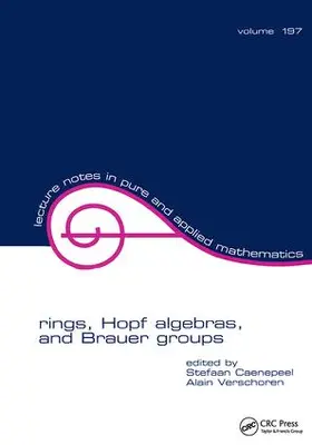 Caenepeel / Verschoren |  Rings, Hopf Algebras, and Brauer Groups | Buch |  Sack Fachmedien