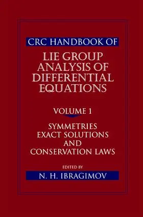 Ibragimov |  CRC Handbook of Lie Group Analysis of Differential Equations, Volume I | Buch |  Sack Fachmedien