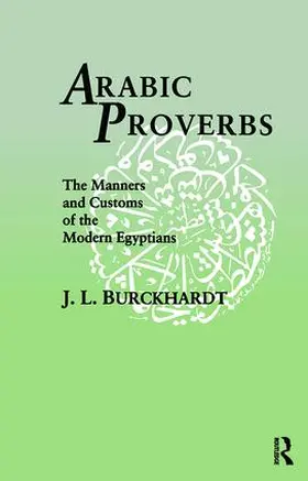 Burckhardt |  Arabic Proverbs | Buch |  Sack Fachmedien
