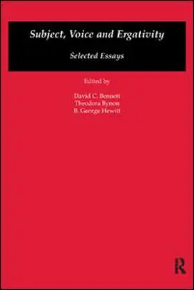 Bennett | Subject, Voice and Ergativity | Buch | 978-1-138-40605-6 | www.sack.de