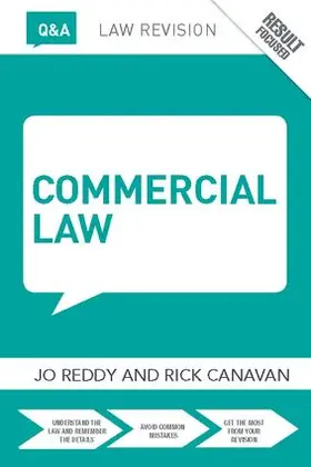 Reddy / Canavan | Q&A Commercial Law | Buch | 978-1-138-41197-5 | sack.de